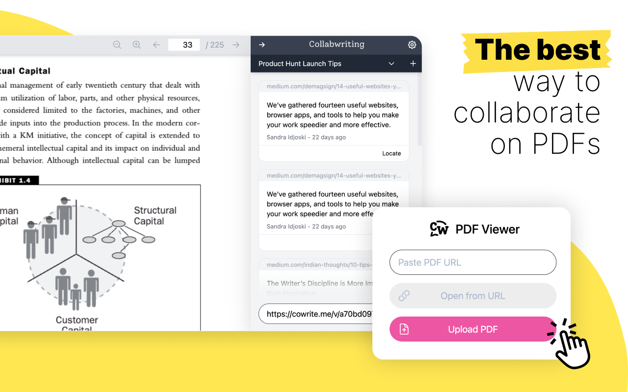 PDFs and Collabwriting - The best way to collaborate