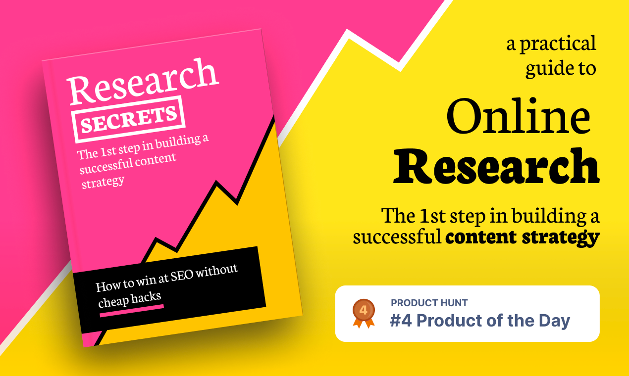 Crafting a content strategy - How marketing research can help
